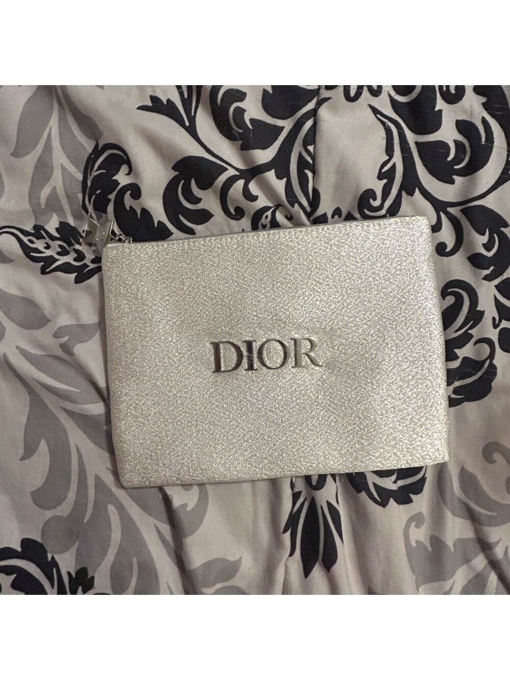 Dior make up bag